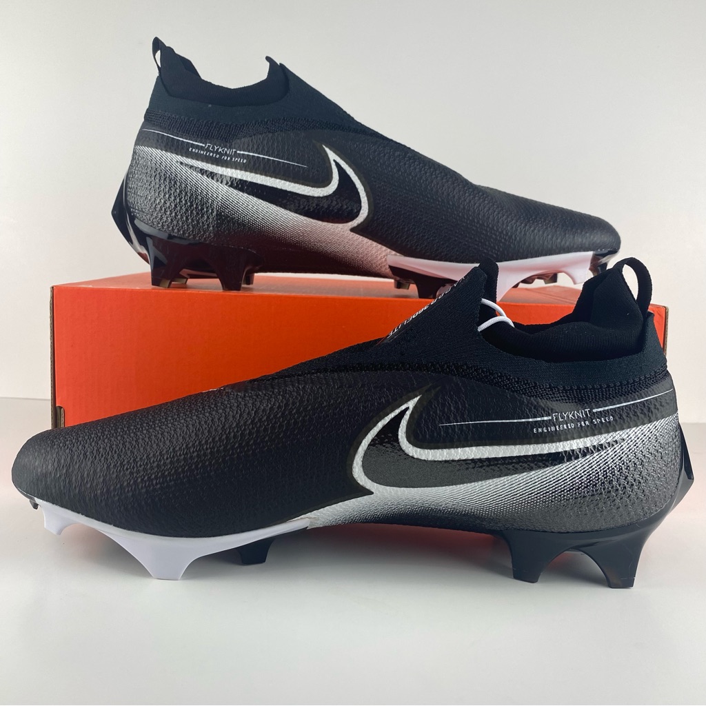 Nike Vapor Edge Elite 360 Flyknit Wide Black White Size 14